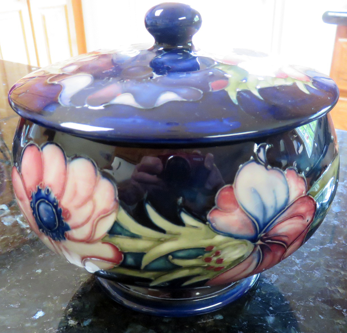 https://www.desertgold.us/Moorcroft/Moorcroft Hibiscus Cobalt Vase